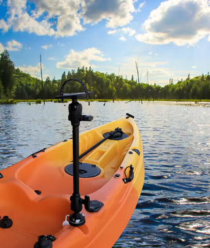 Kajak Camera Mount – Verstelbare Action Cam Houder met 360° Draaibare Arm
