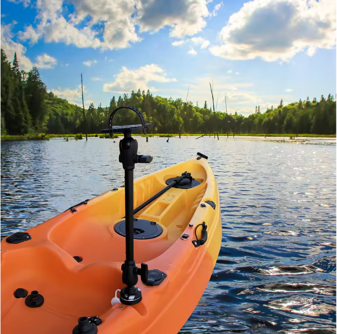 Kajak Camera Mount – Verstelbare Action Cam Houder met 360° Draaibare Arm