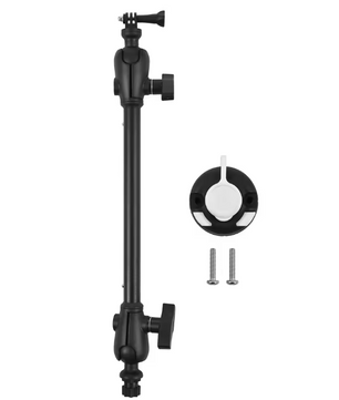 Kajak Camera Mount – Verstelbare Action Cam Houder met 360° Draaibare Arm