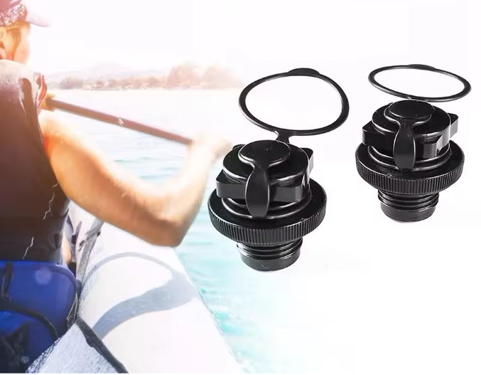 Ventiel Set voor Opblaasbare Boot – 2 Stuks Boston Valve Luchtventiel voor Kajak en Luchtbed