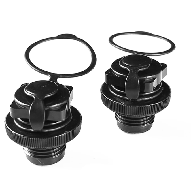 Ventiel Set voor Opblaasbare Boot – 2 Stuks Boston Valve Luchtventiel voor Kajak en Luchtbed