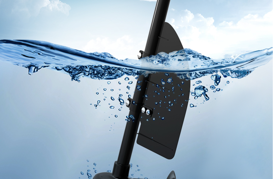 Trolling Motor Roer – Besturingsaccessoire voor Kajak en Boot, Geschikt voor 24–55 Lbs Motoren