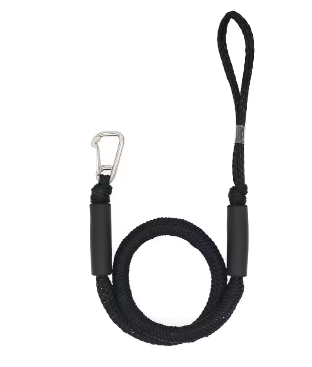 Elastische Docklijn Set – Bungee Touw voor Kajak en Boot met Clips en Drijvers
