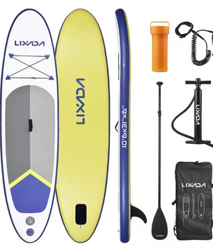 Opblaasbaar SUP Board 320 cm – Complete Paddle Set met Pomp en Tas