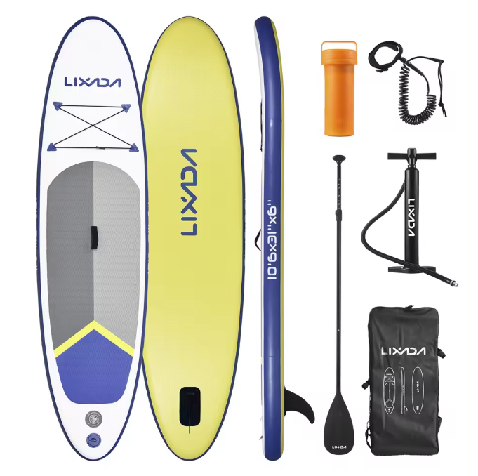 Opblaasbaar SUP Board 320 cm – Complete Paddle Set met Pomp en Tas