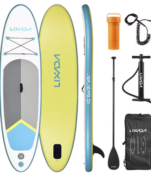 Opblaasbaar SUP Board 320 cm – Complete Paddle Set met Pomp en Tas