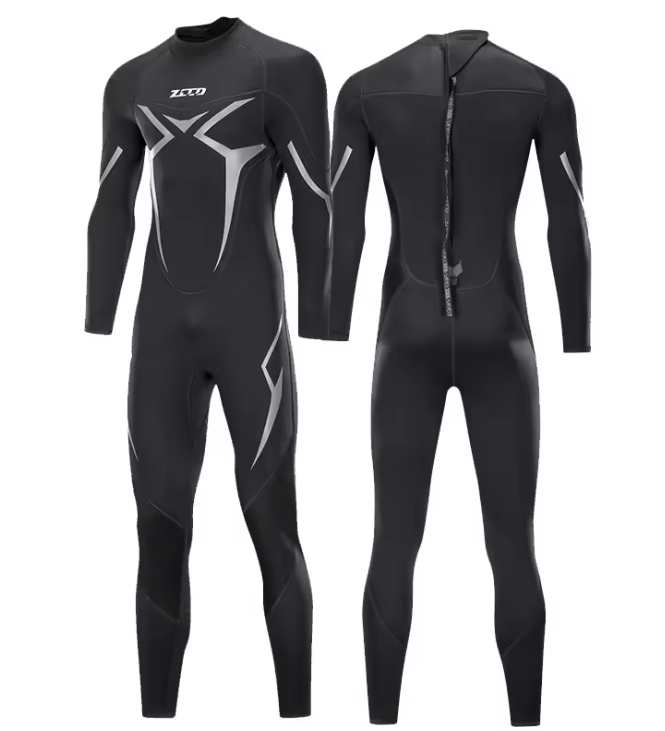 Wetsuit 3mm Heren – Neopreen Duikpak met Lange Mouwen