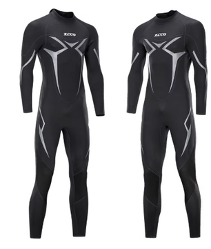 Wetsuit 3mm Heren – Neopreen Duikpak met Lange Mouwen
