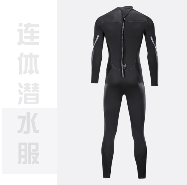 Wetsuit 3mm Heren – Neopreen Duikpak met Lange Mouwen