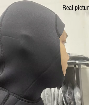 Neopreen Zwemkap 3mm/5mm – Duikkap met Schouder voor Warmte en Bescherming