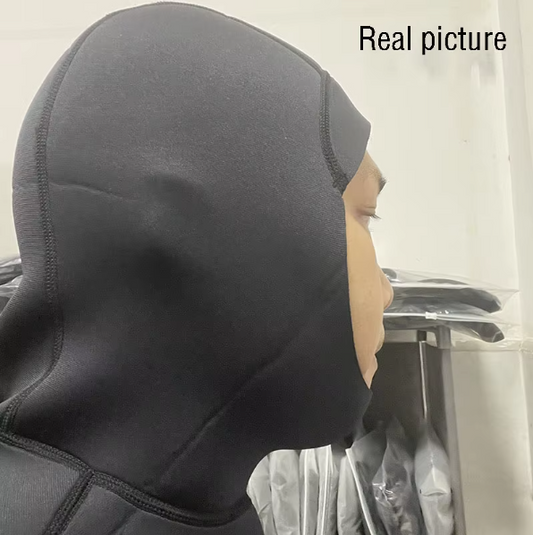 Neopreen Zwemkap 3mm/5mm – Duikkap met Schouder voor Warmte en Bescherming