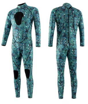 3 mm Neopreen Wetsuit – Full Body Duikpak Camouflage Warm en Flexibel