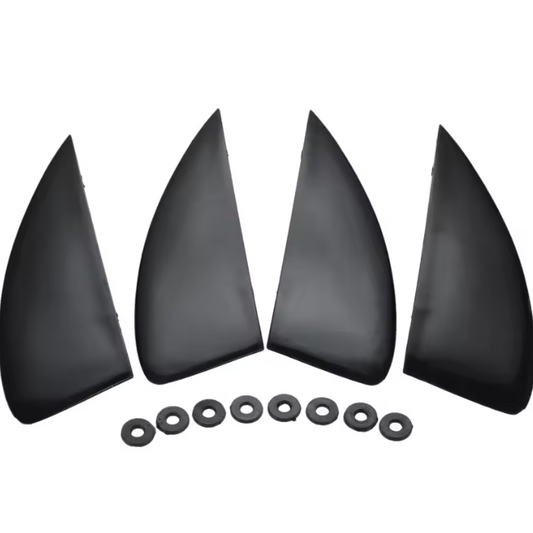 Kitesurf Vinnen Set 4 Stuks – Sterke Nylon Fiberglass Board Fins