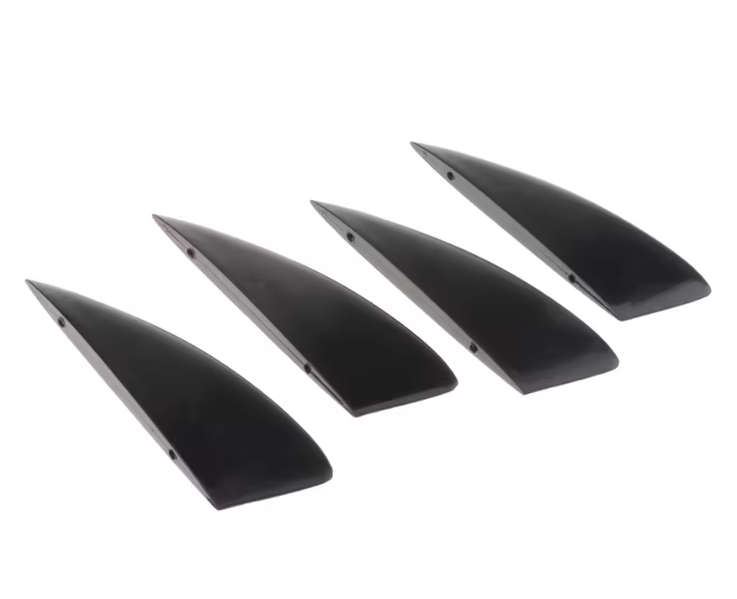 Kitesurf Vinnen Set 4 Stuks – Sterke Nylon Fiberglass Board Fins