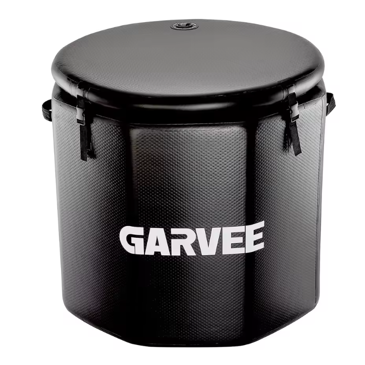 Opblaasbaar IJsbad 186 Gallon – Koud Water Bad met Pomp en Deksel