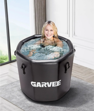 Opblaasbaar IJsbad 186 Gallon – Koud Water Bad met Pomp en Deksel