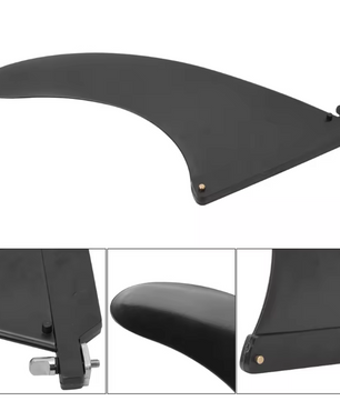 Afneembare Surfboard Fin – Plastic Stabiliteitsvin voor Kajak, SUP en Surfplank