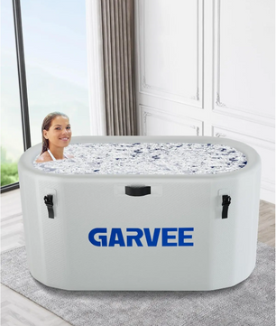 Opblaasbaar IJsbad 900L – XL Cold Plunge met Pomp en Deksel