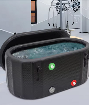Opblaasbaar IJsbad 370L – Cold Plunge Bad voor Spierherstel