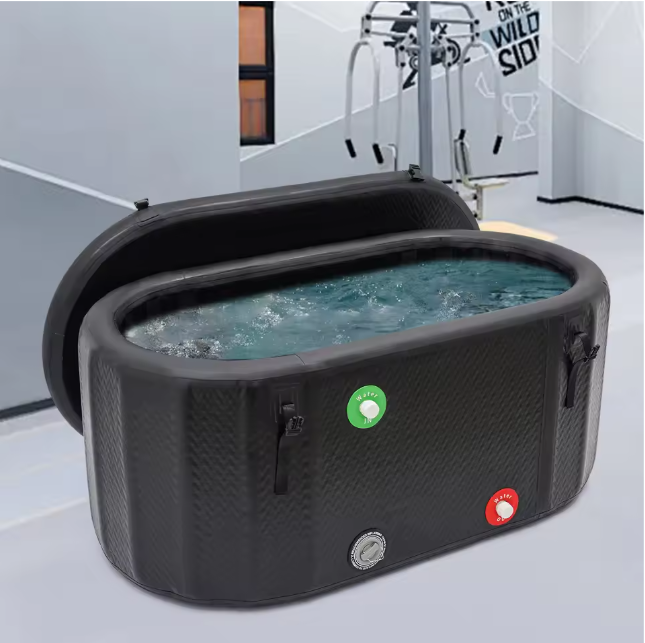 Opblaasbaar IJsbad 370L – Cold Plunge Bad voor Spierherstel