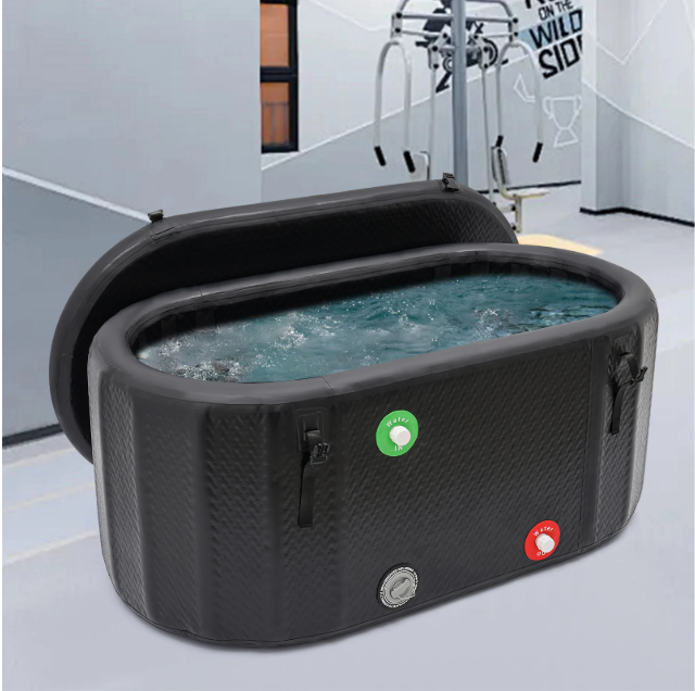 Opblaasbaar IJsbad 370L – Cold Plunge Bad voor Spierherstel