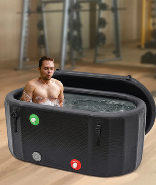 Opblaasbaar IJsbad 370L – Cold Plunge Bad voor Spierherstel