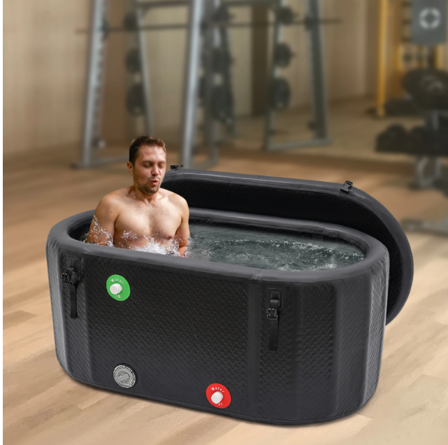 Opblaasbaar IJsbad 370L – Cold Plunge Bad voor Spierherstel