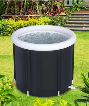 Opvouwbaar IJsbad – Opblaasbaar Cold Plunge Bad met Zitfunctie