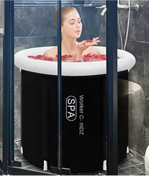 Opvouwbaar IJsbad – Opblaasbaar Cold Plunge Bad met Zitfunctie