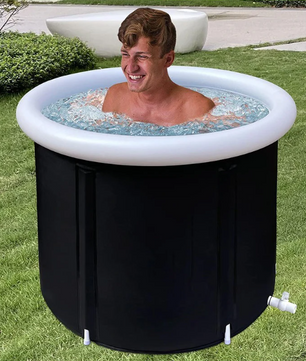 Opvouwbaar IJsbad – Opblaasbaar Cold Plunge Bad met Zitfunctie
