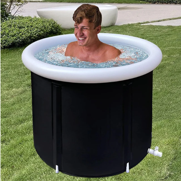 Opvouwbaar IJsbad – Opblaasbaar Cold Plunge Bad met Zitfunctie