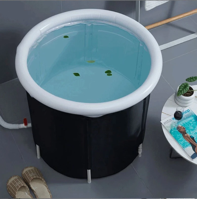 Opvouwbaar IJsbad – Opblaasbaar Cold Plunge Bad met Zitfunctie
