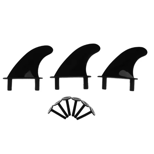 Surfboard Fin 11,7 cm – Soft Top Surfvin met Schroeven voor Stabiliteit en Controle