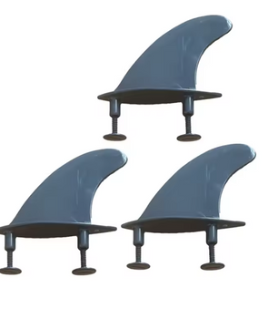 Surfboard Fin 11,7 cm – Soft Top Surfvin met Schroeven voor Stabiliteit en Controle
