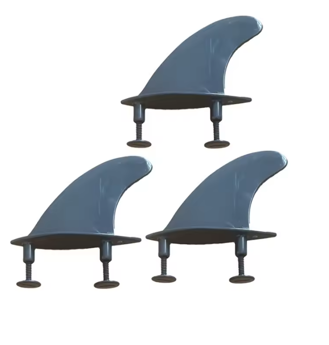 Surfboard Fin 11,7 cm – Soft Top Surfvin met Schroeven voor Stabiliteit en Controle