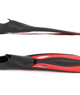 Lange Zwemvliezen – Professionele Duikvinnen van Silicone en Rubber voor Training