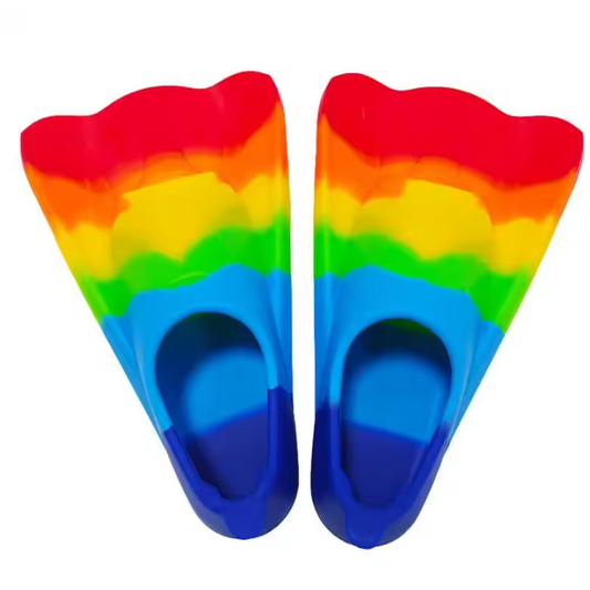 Kinder Zwemvliezen Kort – Silicone Flippers voor Zwemmen en Duiken Beginners