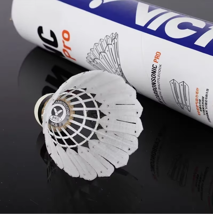 Badminton Shuttlecocks Set – Duurzame Kunststof Shuttles met Stabiele Vlucht voor Training en Wedstrijd