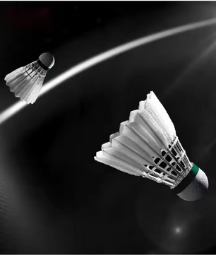 Badminton Shuttlecocks Set – Duurzame Kunststof Shuttles met Stabiele Vlucht voor Training en Wedstrijd