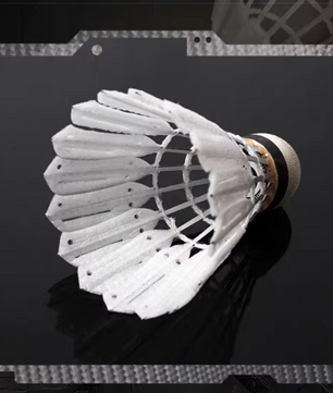 Badminton Shuttlecocks Set – Duurzame Kunststof Shuttles met Stabiele Vlucht voor Training en Wedstrijd