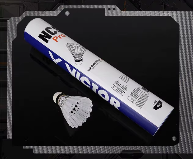 Badminton Shuttlecocks Set – Duurzame Kunststof Shuttles met Stabiele Vlucht voor Training en Wedstrijd