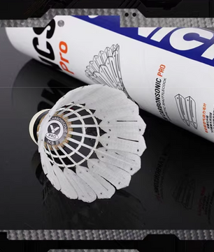 Badminton Shuttlecocks Set – Duurzame Kunststof Shuttles met Stabiele Vlucht voor Training en Wedstrijd