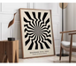 Modernistische Bauhaus Geometrische Canvas Poster – Retro Mid-Century Wanddecoratie voor Woonkamer
