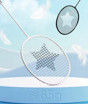 Professionele Badminton Rackets Set met 2 Shuttlecocks en Rugtas – Lichtgewicht Aluminium-Carbon voor Outdoor Gebruik