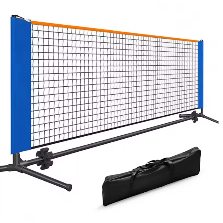 Draagbaar Sport Net 3 Meter met Standaard – Mini Tennis en Badminton Net voor Binnen en Buiten