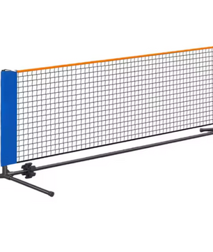 Draagbaar Sport Net 3 Meter met Standaard – Mini Tennis en Badminton Net voor Binnen en Buiten