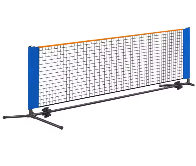 Draagbaar Sport Net 3 Meter met Standaard – Mini Tennis en Badminton Net voor Binnen en Buiten