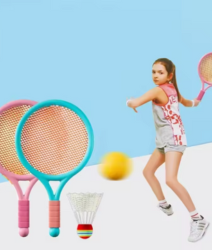 Badminton Rackets Set – Duurzame en Lichtgewicht Rackets met Comfortabele Grip voor Training en Wedstrijd