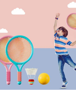 Badminton Rackets Set – Duurzame en Lichtgewicht Rackets met Comfortabele Grip voor Training en Wedstrijd
