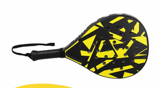 Padel Racket voor Beginners – Lichtgewicht Paddle met EVA Kern voor Controle en Nauwkeurigheid